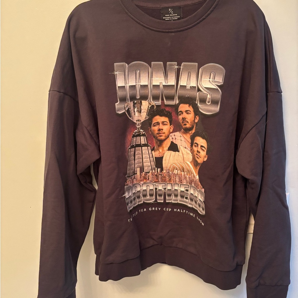 Peace Collective Jonas Brothers Graphic Crewneck Sweater
